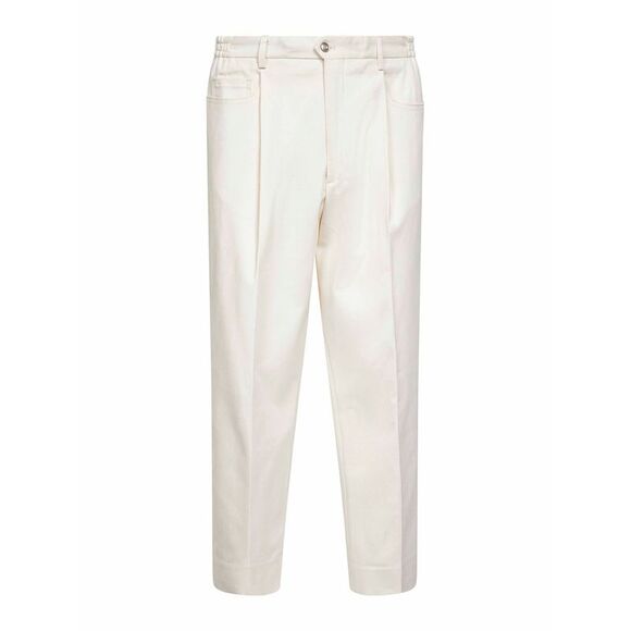D 4.0 Men Ivory Stretch Moleskin Bricklane Trousers
